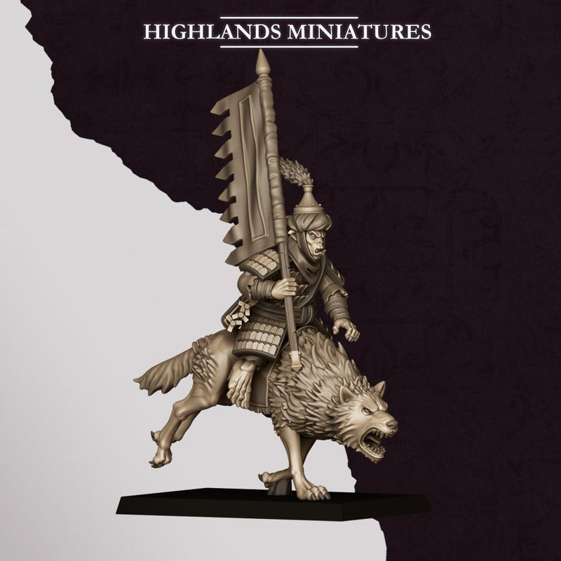 Hobgoblin Riders – Highlands Miniatures 3D printed tabletop miniature