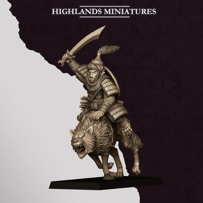 Hobgoblin Riders – Highlands Miniatures 3D printed tabletop miniature