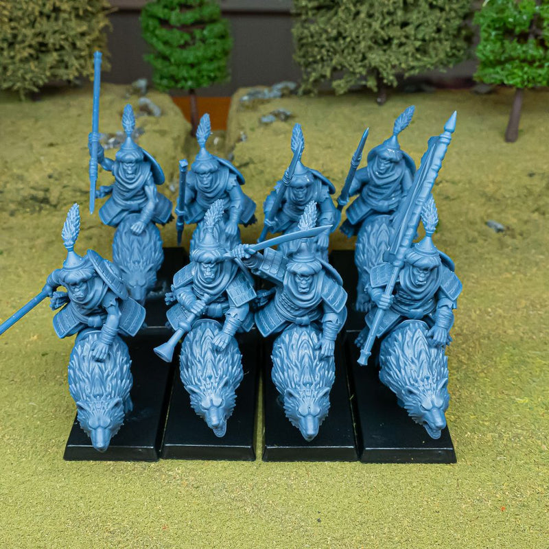 Hobgoblin Riders – Highlands Miniatures 3D printed tabletop miniature