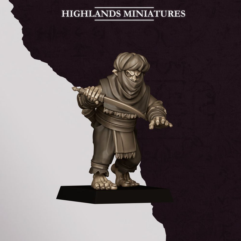 Hobgoblin Backstabbers – Highlands Miniatures 3D printed tabletop miniature