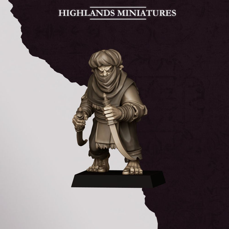 Hobgoblin Backstabbers – Highlands Miniatures 3D printed tabletop miniature