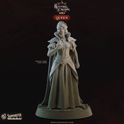 Mad Queen – Cast n Play 3D printed tabletop miniature