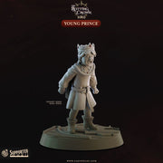 Mad Young Prince – Cast n Play 3D printed tabletop miniature