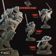 Elite Royal Guard – Cast n Play 3D printed tabletop miniature