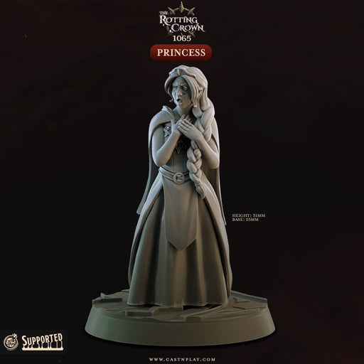 Mad Princess – Cast n Play 3D printed tabletop miniature