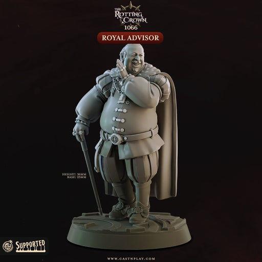Royal Advisor – Cast n Play 3D printed tabletop miniature