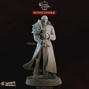 Militia General – Cast n Play 3D printed tabletop miniature