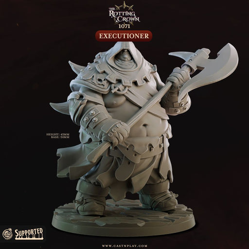 Executioner – Cast n Play 3D printed tabletop miniature