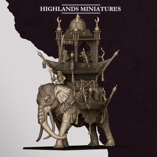 Hobgoblin War Elephant – Highlands Miniatures 3D printed tabletop miniature