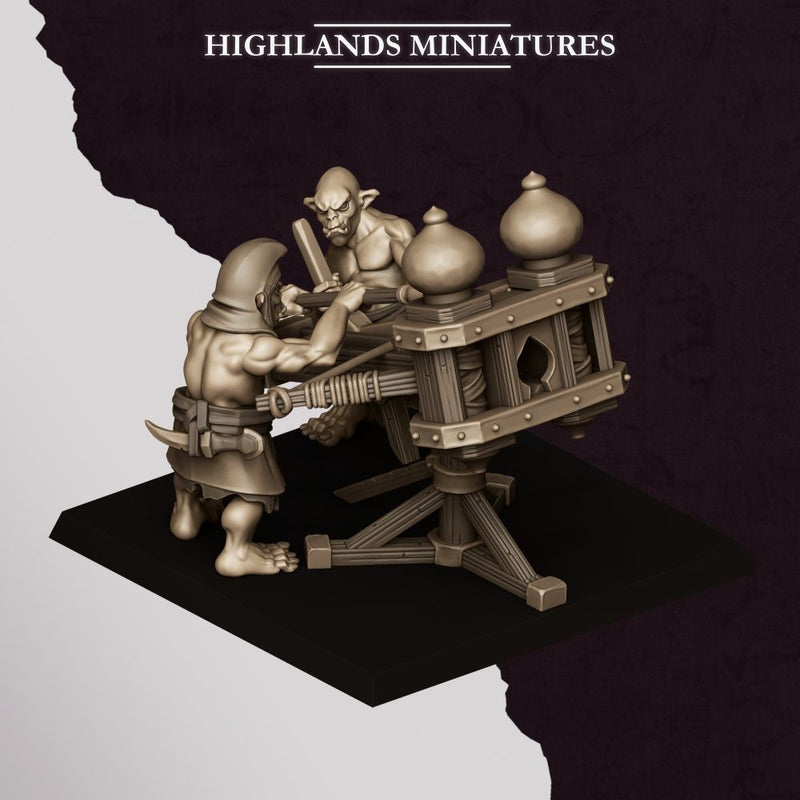 Hobgoblin Ballista – Highlands Miniatures 3D printed tabletop miniature