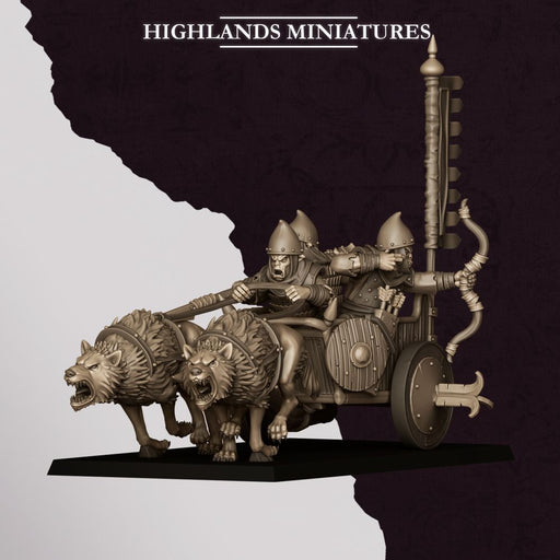 Hobgoblin Chariot – Highlands Miniatures 3D printed tabletop miniature