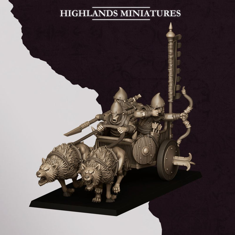 Hobgoblin Chariot – Highlands Miniatures 3D printed tabletop miniature