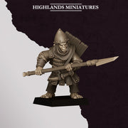 Hobgoblin Spearmen – Highlands Miniatures 3D printed tabletop miniature