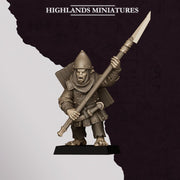 Hobgoblin Spearmen – Highlands Miniatures 3D printed tabletop miniature
