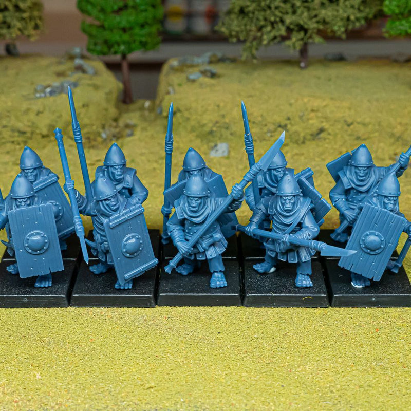 Hobgoblin Spearmen – Highlands Miniatures 3D printed tabletop miniature