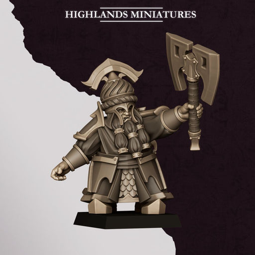 Marduk Commander 1 – Highlands Miniatures 3D printed tabletop miniature