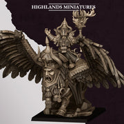 Great Sorcerer of Marduk on Lamassu – Highlands Miniatures 3D printed tabletop miniature