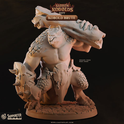 Kobold Brute – Cast n Play 3D printed tabletop miniature