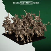 Feral Riders – Highlands Miniatures 3D printed tabletop miniature