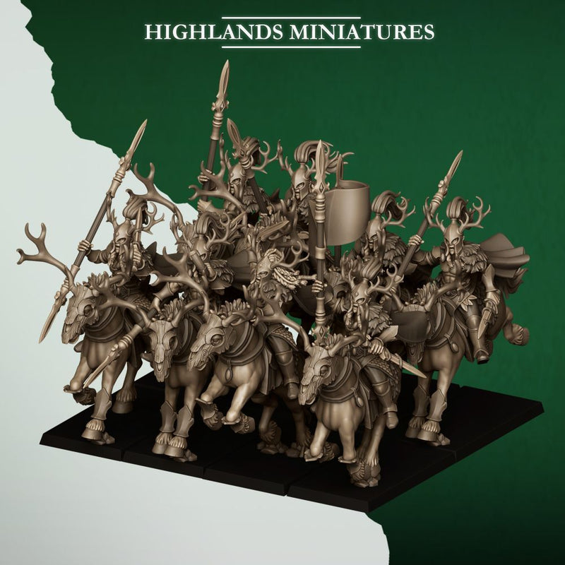 Feral Riders – Highlands Miniatures 3D printed tabletop miniature