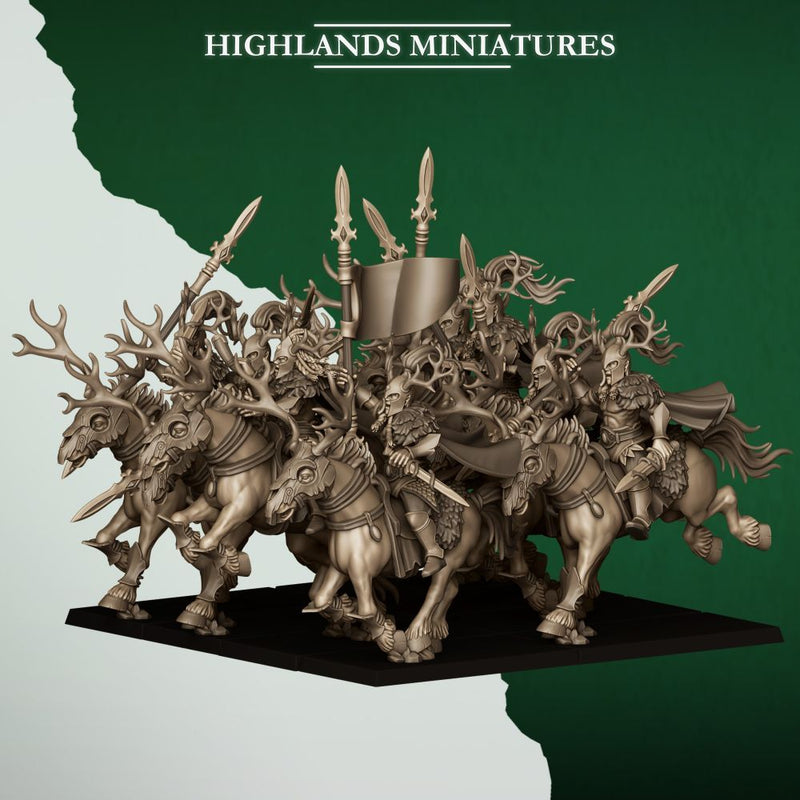 Feral Riders – Highlands Miniatures 3D printed tabletop miniature