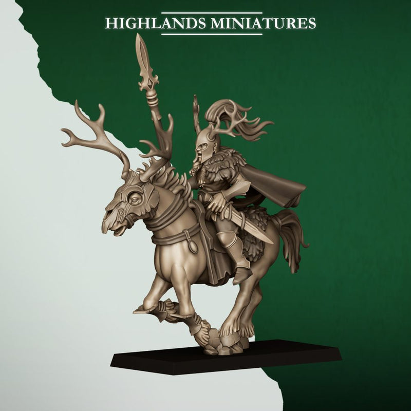 Feral Riders – Highlands Miniatures 3D printed tabletop miniature