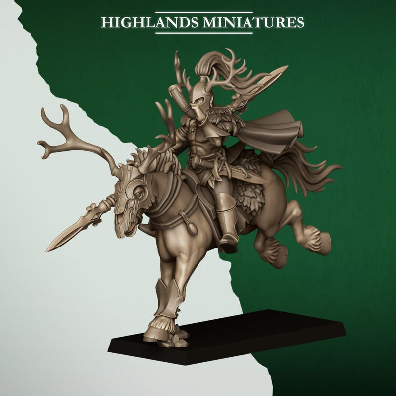 Feral Riders – Highlands Miniatures 3D printed tabletop miniature
