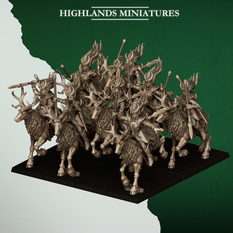 Moonlight Sisters – Highlands Miniatures 3D printed tabletop miniature