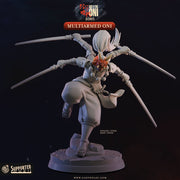 Multi-Armed Oni – Cast n Play 3D printed tabletop miniature