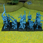 Feral Elf Bladesingers – Highlands Miniatures 3D printed tabletop miniature