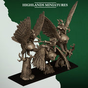 Great Owl Riders – Highlands Miniatures 3D printed tabletop miniature