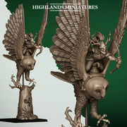 Great Owl Riders – Highlands Miniatures 3D printed tabletop miniature