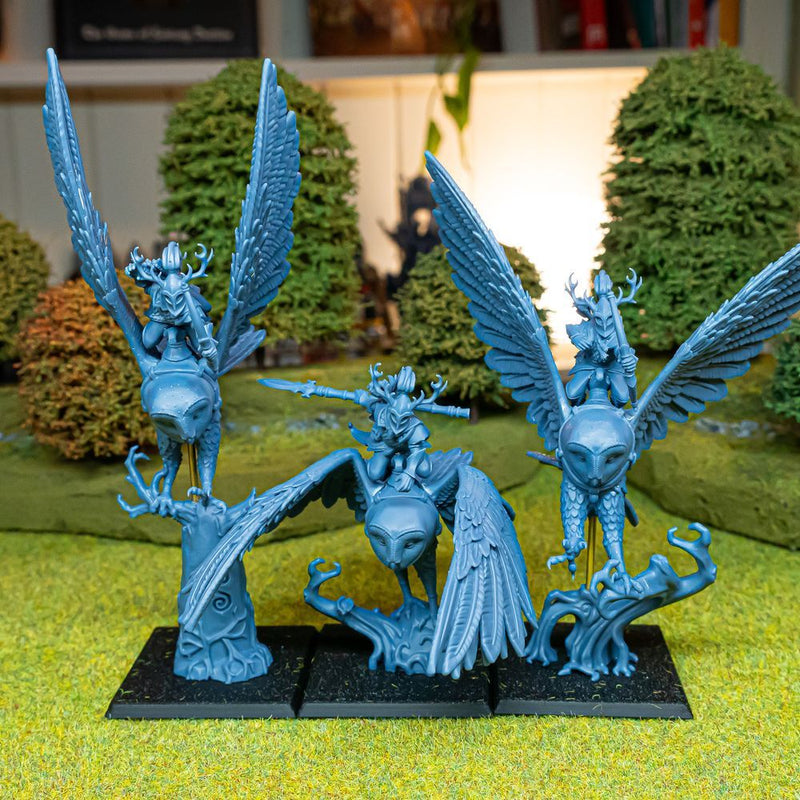 Great Owl Riders – Highlands Miniatures 3D printed tabletop miniature