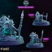 Rising Skeletons – Cast n Play 3D printed tabletop miniature