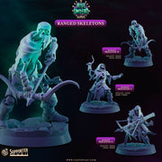 Ranged Skeletons – Cast n Play 3D printed tabletop miniature