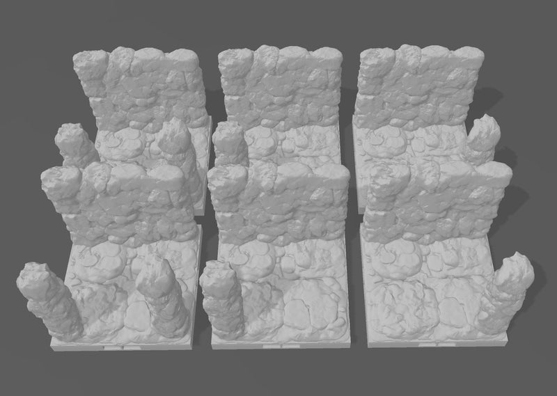 MAGNETIC DnD Terrain - DragonLock Cavern Tiles 61pc Starter Set