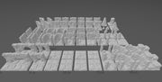 MAGNETIC DnD Terrain - DragonLock Cavern Tiles 61pc Starter Set