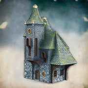 The Four Mage Manor - Magic and Mages set - Medieval Tabletop Terrain for your DnD/Pathfinder/TTRPG and Wargaming setup!