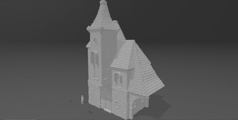 The Four Mage Manor - Magic and Mages set - Medieval Tabletop Terrain for your DnD/Pathfinder/TTRPG and Wargaming setup!