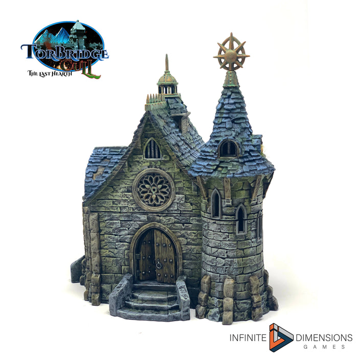 The Mausoleum | Tabletop Terrain | Dungeons And Dragons | Painted Tabletop | Tabletop Modular Building Kit | Pathfinder