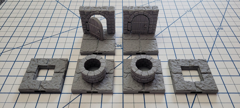 Magnetic Dungeon Tiles Expansions Set 3