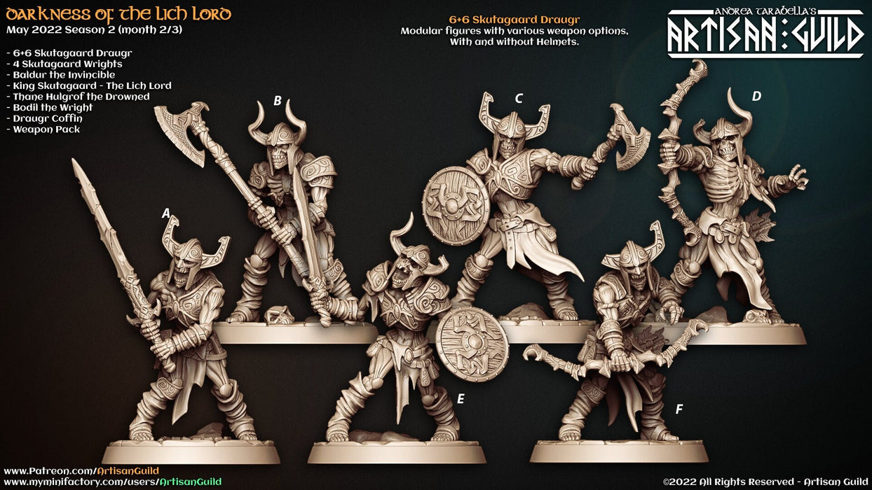 DnD 20 Miniature Encounter Set - Darkness of the Lich Lord