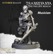 Skeleton Warrior Set - Highland Miniature | DnD | Undead | melee | 32mm | Pathfinder | Graveyard | TTRPG | Wargaming | Frostgrave