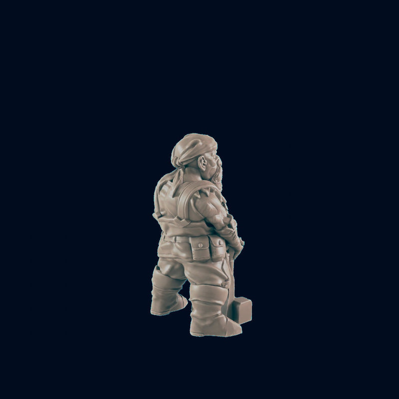 Dwarven Male Blacksmith 2