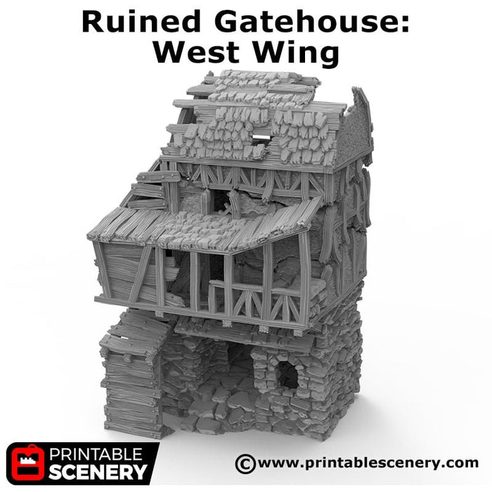 Ruined Gatehouse West Wing