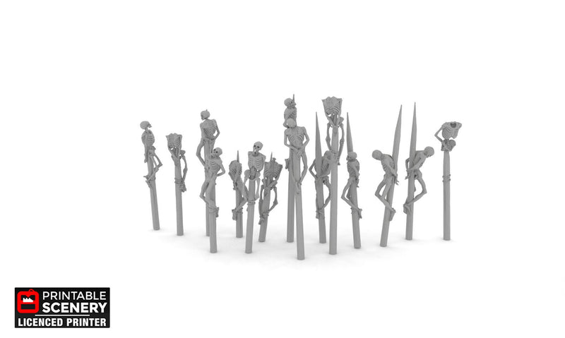 Impaled Skeletons