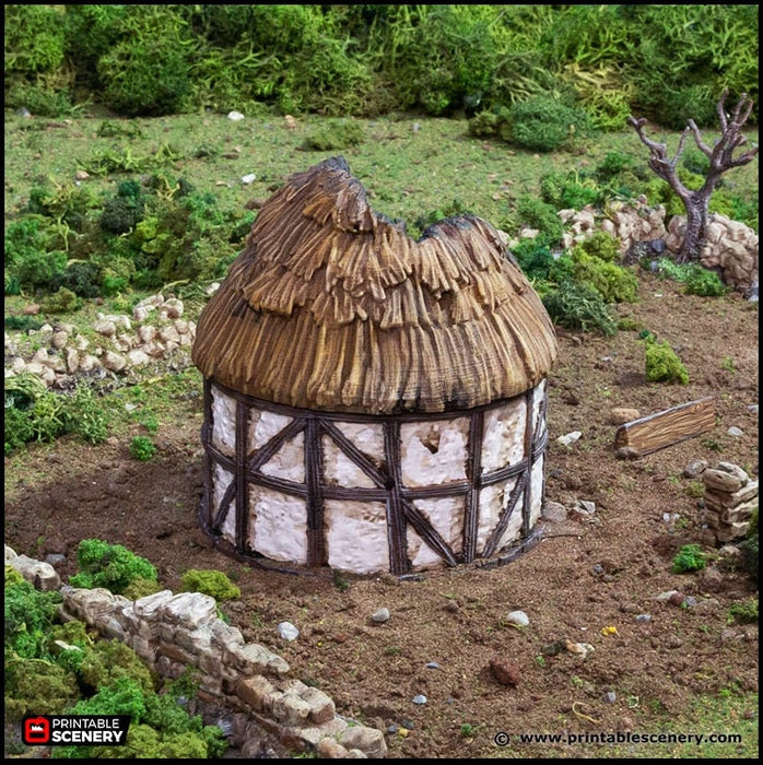 Ruined Small Round House