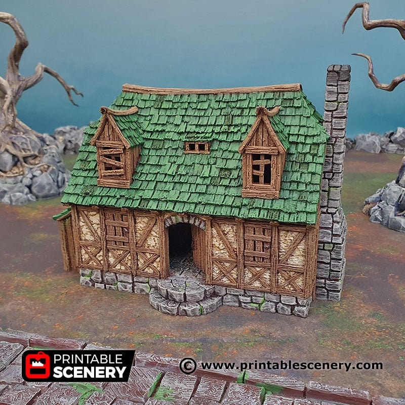 Perfectly Normal House - Shadowfey Ruins, DnD, Pathfinder 15mm, 28mm ...