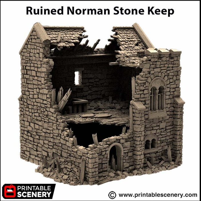 Ruined Norman Keep