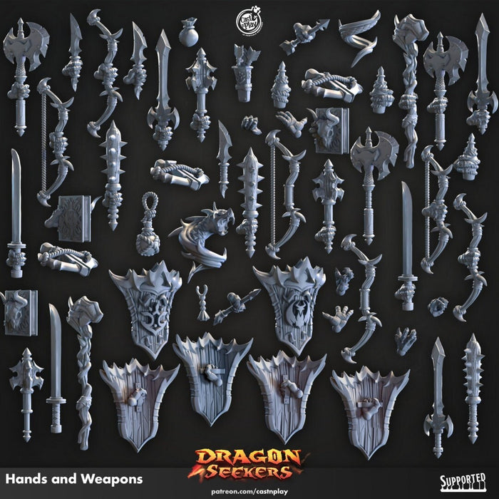 Dragon Seekers Modular Weapons & Hands